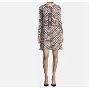 TORY BURCH Silk Nicoletta Dress Size 2